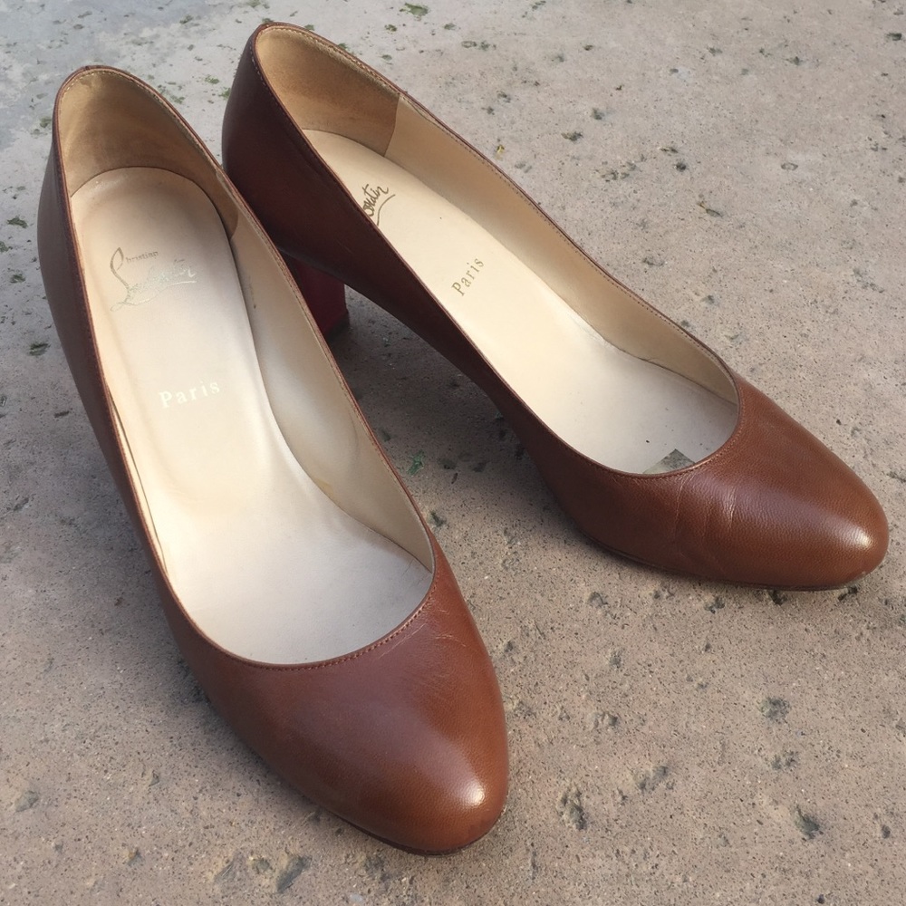 Christian Louboutin Brown Pumps Size 42